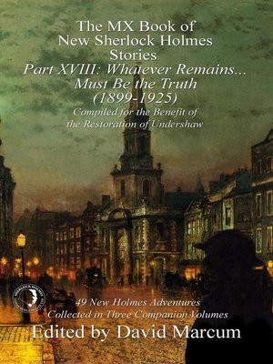 cover image of The MX Book of New Sherlock Holmes Stories, Part XVIII